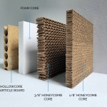 Think Lightweight Types of Core Materials, Skins &amp; Frames Lightweight Panels Type of Core Materials