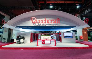 Beechcraft Booth XpoLight Modular System Trade Show Panels Trade Show Wall Panels Tradeshow Panels Tradeshow Wall Panels