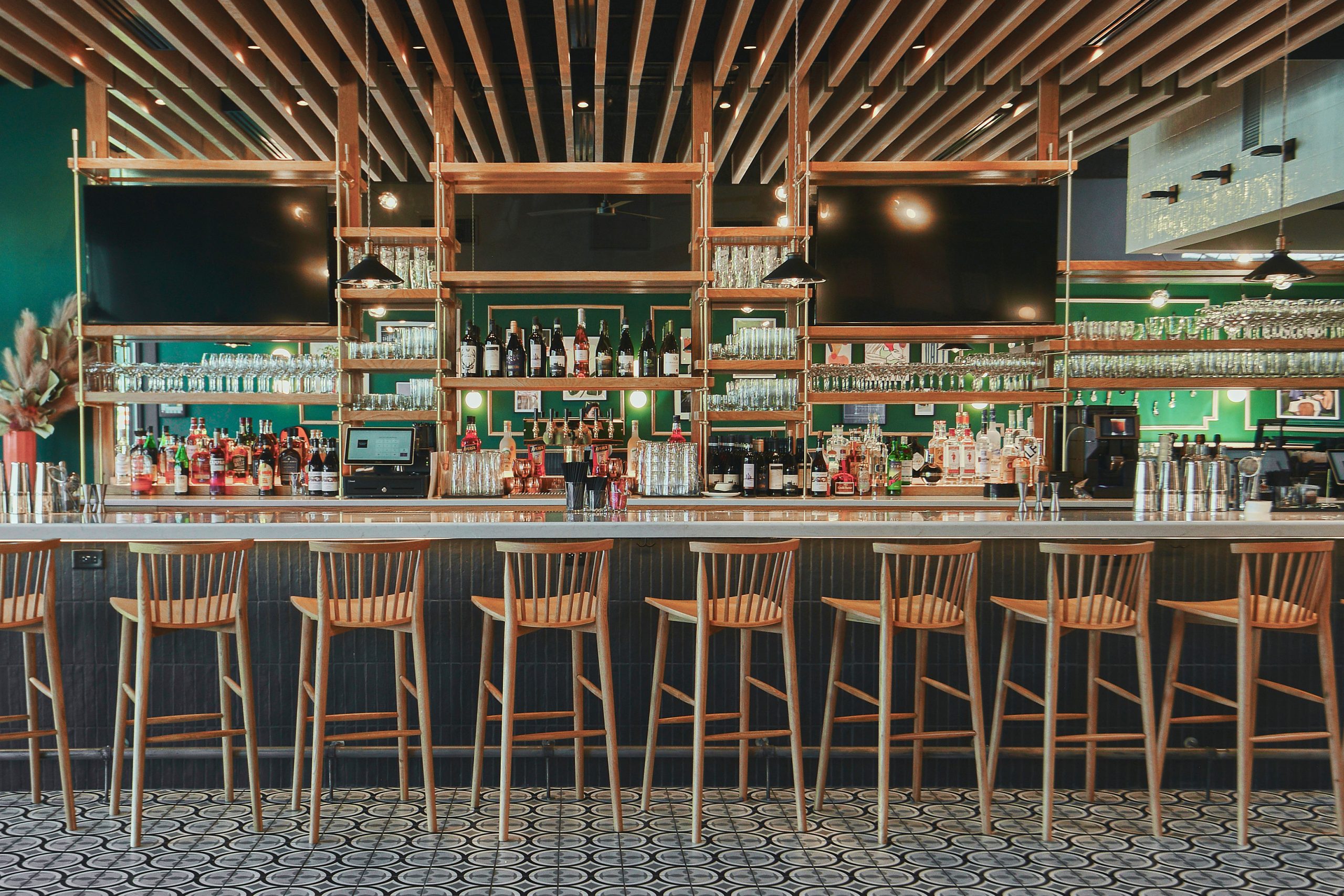 Pizzeria Lightweight Panels Think Lightweight Lightweight Panel Manufacturer Beams Ceiling Beams Architectural Ceilings 2
